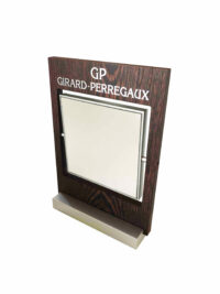 Girard Perregaux Mirror Dealer Display Wood & Mirror 2000s