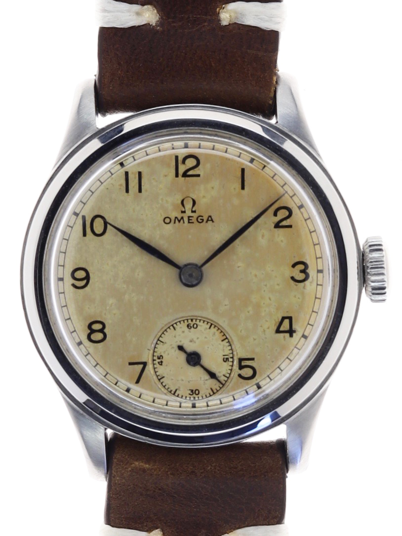 Omega 3/4 size Stainless Steel 1930s 