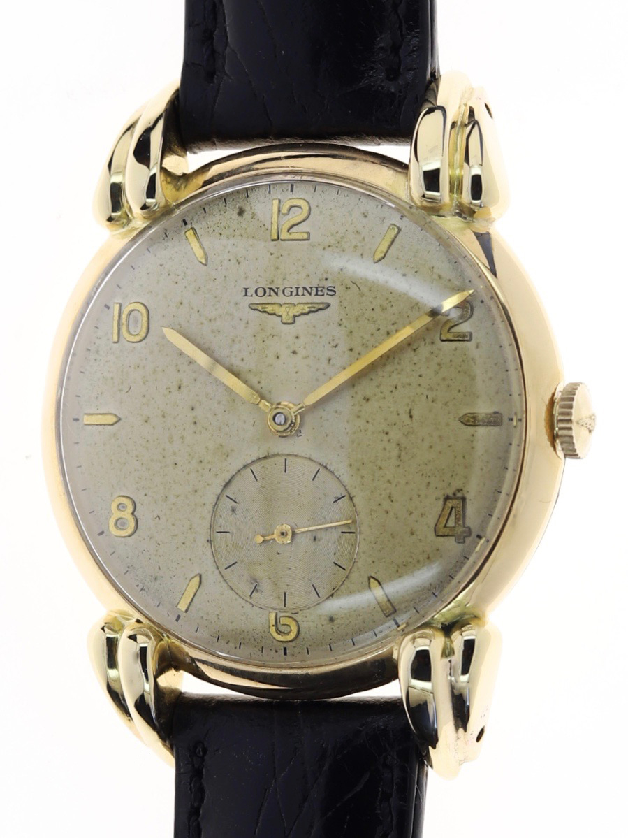 Longines Ladies NOS 18 k Yellow Gold 1940s - Gisbert A. Joseph Watches