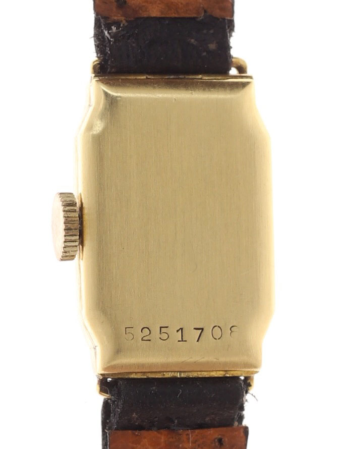 Longines Ladies NOS 18 k Yellow Gold 1940s - Gisbert A. Joseph Watches