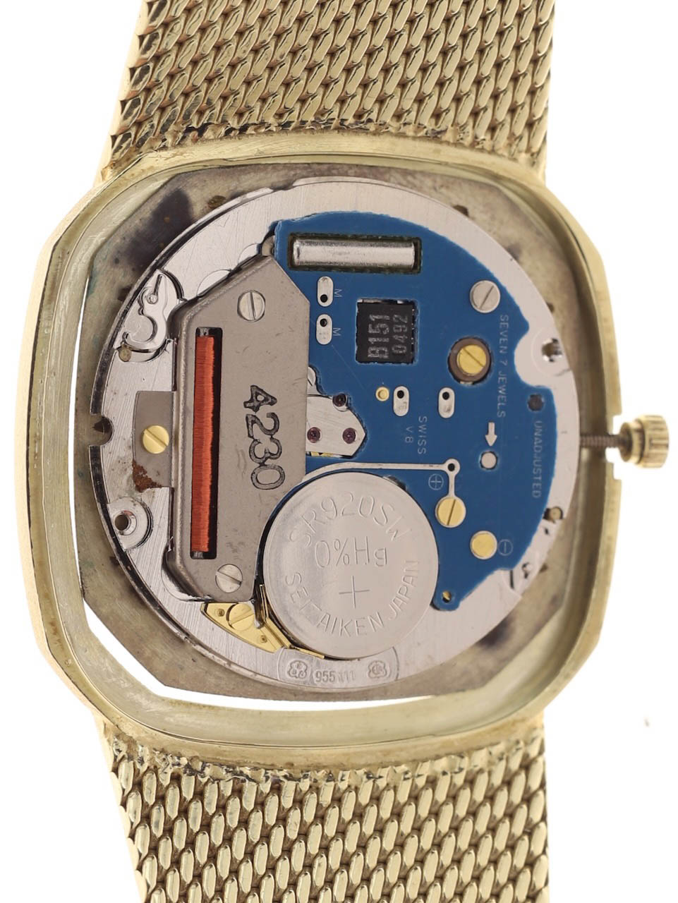 Dugena Quartz Dress 14 k Joseph Gold - 1980s A. Yellow Gisbert Watches