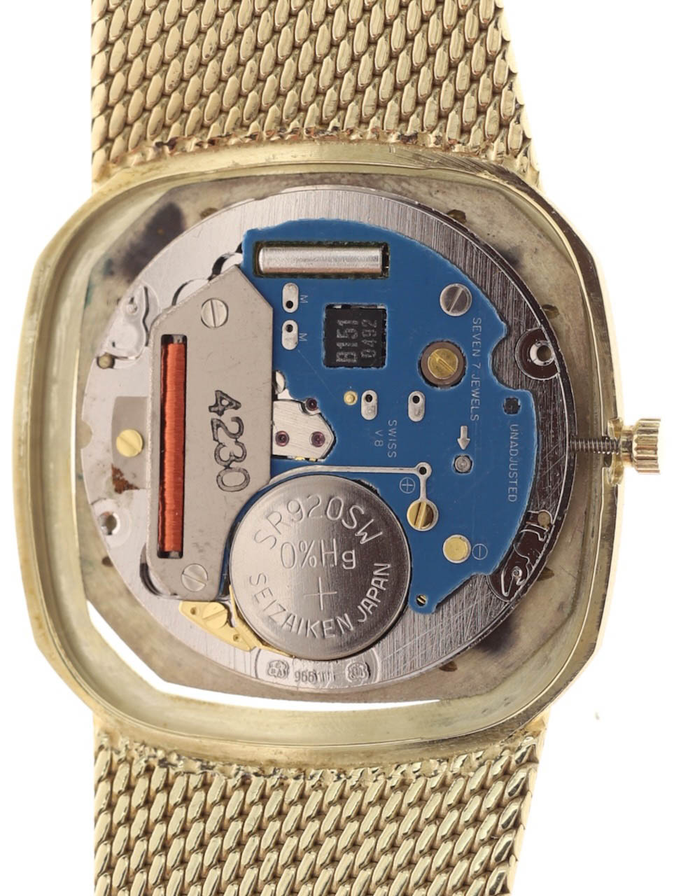 Dugena Quartz Watches k Joseph Gisbert - 14 Yellow Gold A. 1980s Dress